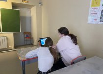Учащиеся 7 класса активно отрабатывают навыки работы с цифровым оборудованием