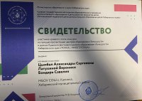 Свидетельство участника ТОЧКА МНОГОТОЧКА