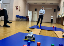 Соревнования по робототехнике в номинации "LEGO-батл"